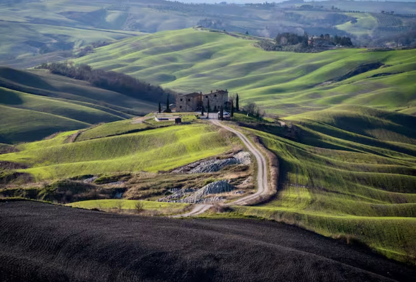 Crete Senesi Asciano, Italy